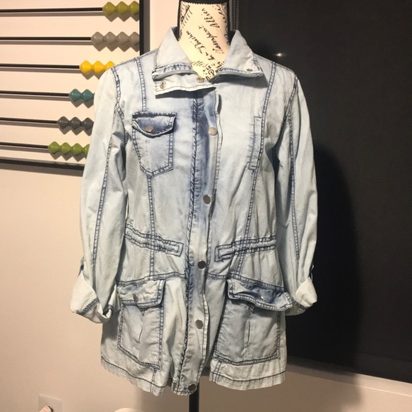 charlotte russe jean jacket